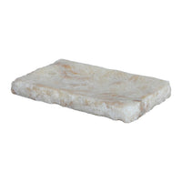 Decorative Accessory Tray, Rectangular Shape, White Onyx Stone, 9 Inch - BM350208