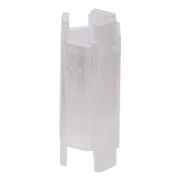 Decorative Candle Holder, Coastal White Selenite Stone, 8 Inch - BM350229