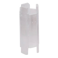 Decorative Candle Holder, Coastal White Selenite Stone, 8 Inch - BM350229