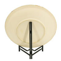 Duke Decorative Charger Plate with Stand, Blue Beige Ceramic 18 inch - BM350348