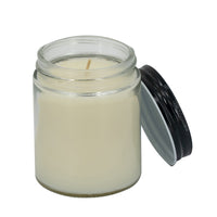 Renyl Earl Gray Scented Soy Wax Candles Set of 3, White Glass 4 Inch - BM350353