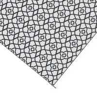 9x18 Ultra Large Outdoor Rug, Black and White Reversible Clover Pattern - BM350785