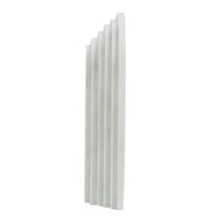 Koa Decorative Arched Roman Architecture Sculpture, 10 Inch White Marble - BM350870