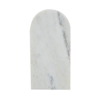 Koa Decorative Arched Roman Architecture Sculpture, 10 Inch White Marble - BM350870