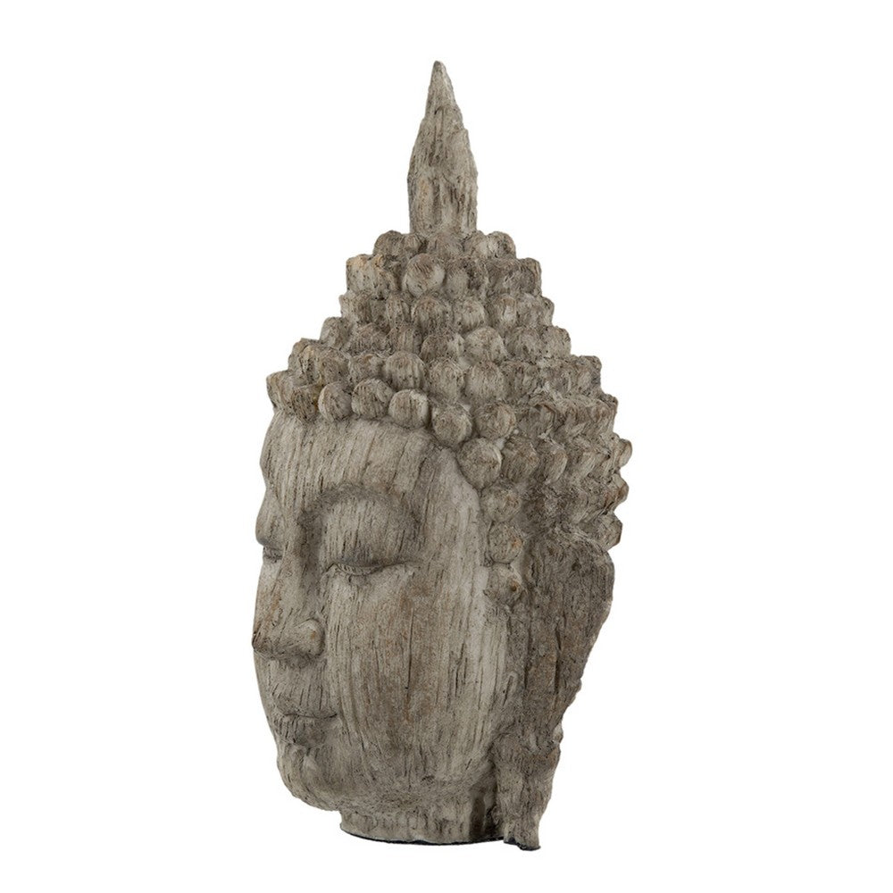 Todd Meditating Buddha Sculpture Set of 2, Detailed Textures, Brown 8 Inch - BM350968