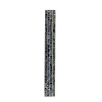 Berty Rectangular Decorative Tray, Mosaic Pattern Black Beige Capiz 12x15 - BM350971