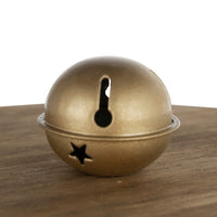 Limu Storage Box Set of 2, Gold Trim, Round Pink Iron Merry Christmas  - BM350989
