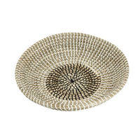 Jea Nesting Storage Bowls Set of 2, Natural Brown Seagrass Cord Woven - BM350996