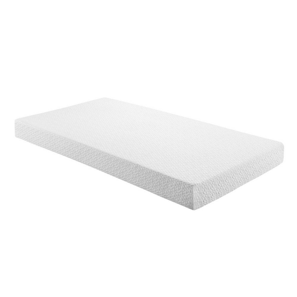 Mae Twin Size Mattress, Cool Gel Memory Foam, Tencel Cover, 6 Inch Firm - BM351359
