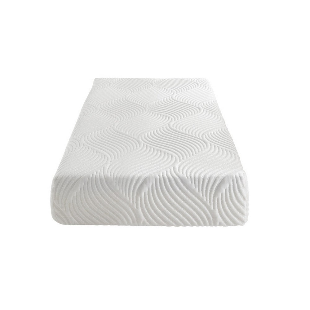 Mae Twin Size Mattress, Cool Gel Memory Foam, Tencel Cover, 10 Inch Firm - BM351362