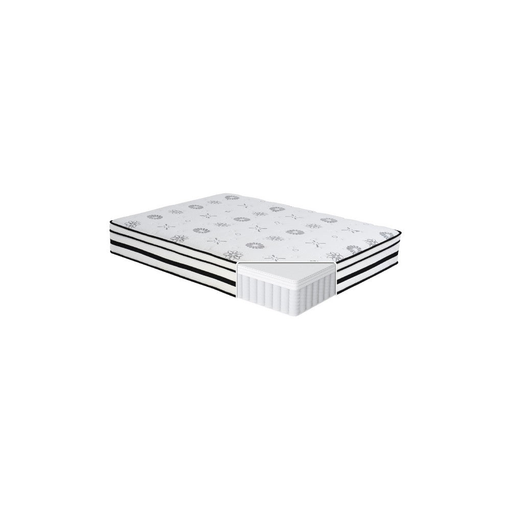 Via Twin Size Mattress, 4 Layer Hybrid Foam, 12 Inch Medium Support Level - BM351371