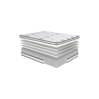 Via Twin Size Mattress, 4 Layer Hybrid Foam, 12 Inch Medium Support Level - BM351371