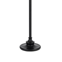 Eli Floor Lamp, Stained Tiffany Glass Shade, Hand Painted, Bronze 61 Inch - BM351706