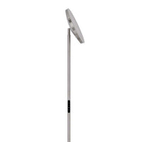 Floor Lamp with LED Torchiere, Touch Dimmer, 70 Inch Brushed Steel - BM351731