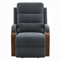 Jea Power Recliner Armchair with Lift Heating Massage, Gray Chenille Fabric - BM351809