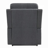 Jea Power Recliner Armchair with Lift Heating Massage, Gray Chenille Fabric - BM351809