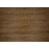 Teny Dining Bench, 48 Inch Wide Brown Seat, Black Wood Frame - BM351863