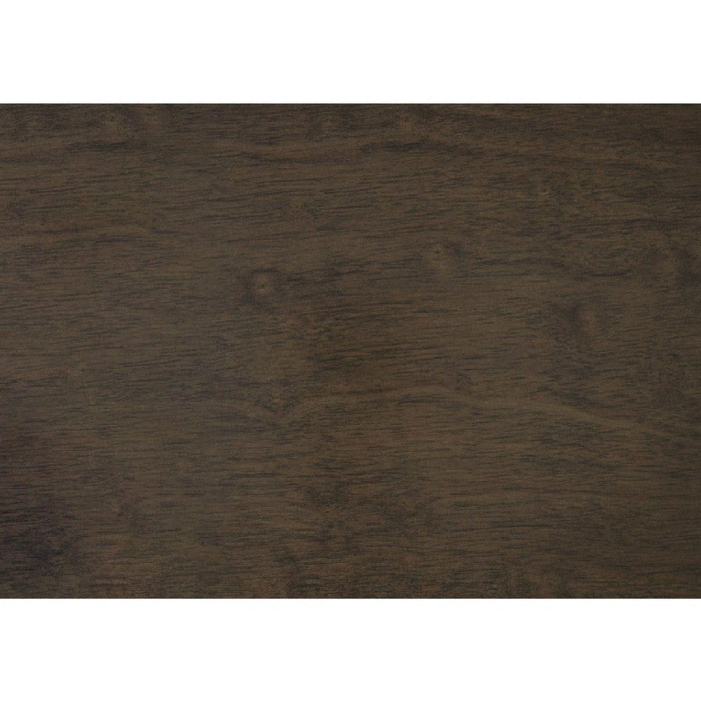 Ema Vanity Dresser Mirror, Rustic Dark WaLnut Brown Frame, 40 x 40  - BM351909
