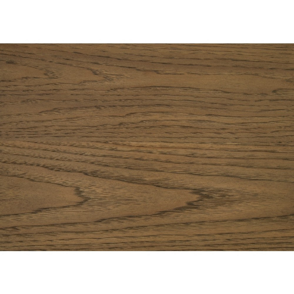Cery Vanity Dresser Mirror, Light Brown Hickory Veneer Frame, 38 x 48 - BM351910