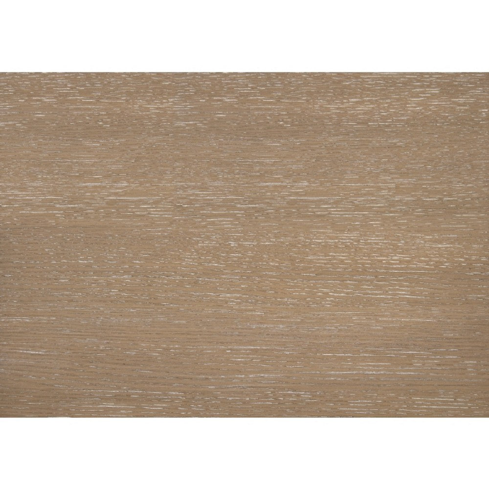 Wily Vanity Dresser Mirror, Natural Brown Oak Veneer Frame, 37 x 42 - BM351911