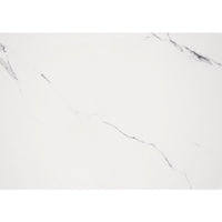 Cyna Dresser Mirror, LED Faux Marble Panels, High Gloss White 39 x 44 - BM351917