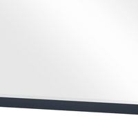 Sely Vanity Dresser Mirror, Navy Blue Finish Frame, 38 x 38 - BM351920