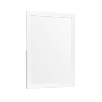 Goe Vanity Dresser Mirror, Transitional White Finish, 28 x 37 - BM351923