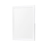 Goe Vanity Dresser Mirror, Transitional White Finish, 28 x 37 - BM351923