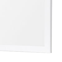 Goe Vanity Dresser Mirror, Transitional White Finish, 28 x 37 - BM351923
