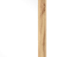 Eby Vanity Dresser Mirror, Natural Brown Wood Finish, 40 x 40 - BM351949
