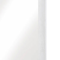 Eby Vanity Dresser Mirror, Modern White Wood Finish, 40 x 40 - BM351950