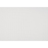 Teich Vanity Dresser Mirror, Modern Glam White Wood Frame, 39x 39 - BM351952