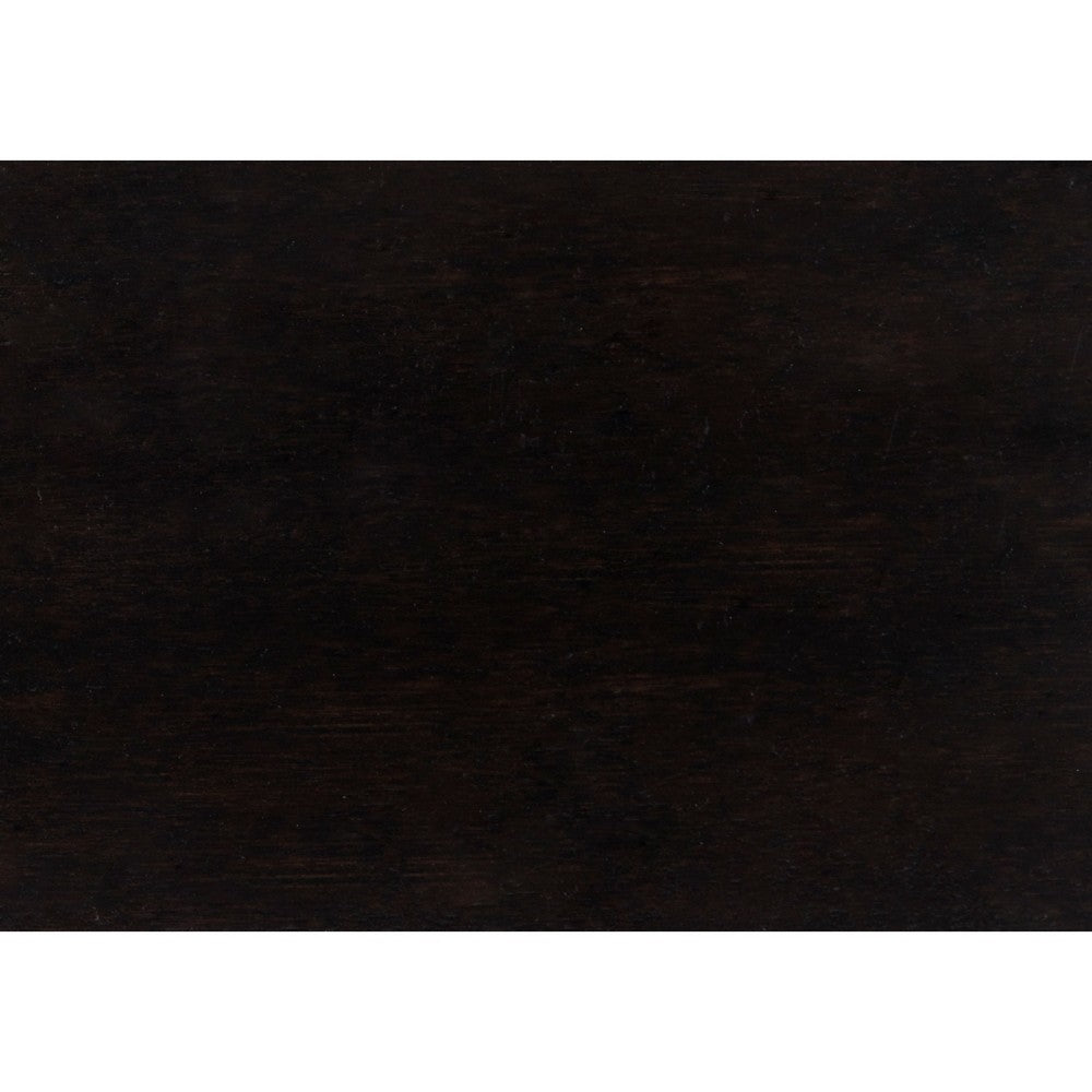 Vix Dresser Mirror, 39x42 Classic Arched Frame, Charcoal Brown Wood - BM351979