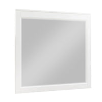 Thiem Dresser Mirror, Picture Frame Molding, White 37x41 Rectangular - BM351983