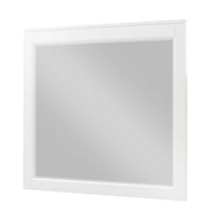 Thiem Dresser Mirror, Picture Frame Molding, White 37x41 Rectangular - BM351983