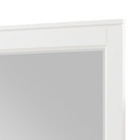 Thiem Dresser Mirror, Picture Frame Molding, White 37x41 Rectangular - BM351983