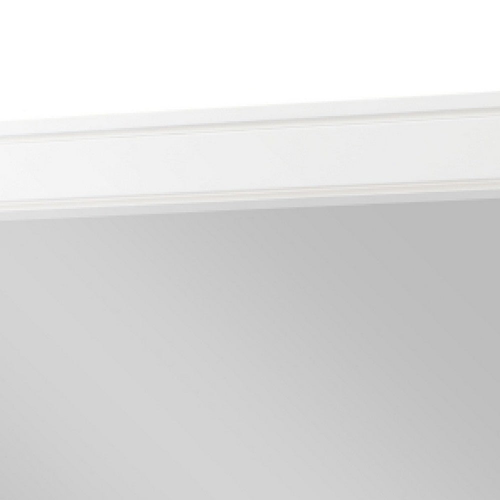Thiem Dresser Mirror, Picture Frame Molding, White 37x41 Rectangular - BM351983