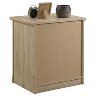 Jori Bedside Nightstand, 2 Drawers, USB Ports, 1 Open Shelf, Oak Brown - BM352210