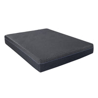 Maya Queen Mattress, Green Tea Gel-Infused Memory Foam, Gray Fabric 11 Inch