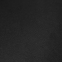 Ryno Mid-Century Accent Chair, Natural Wood Frame, Black Faux Leather