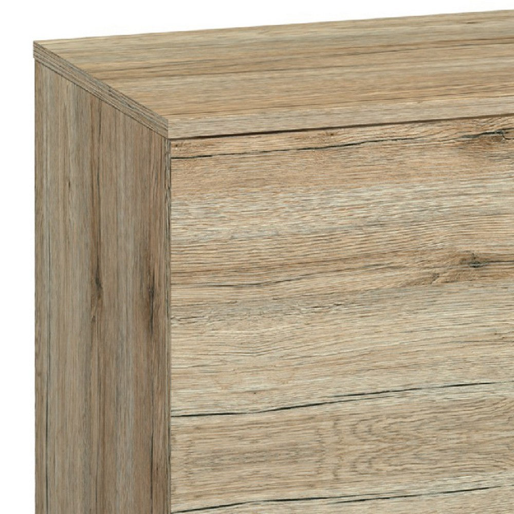 Donna TV Stand Media Console, Shelves and 2 Door Cabinet, Oak Gray Wood 63 Inch