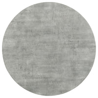 Aya 2pc Coffee and End Table Set, Gray Faux Cement Top, Black Metal