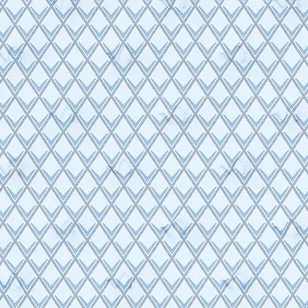 Cove Queen Pillow Top Mattress, Quilt Foam, Blue Stretch Knit Fabric 16 Inch-BM352891