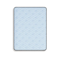 Cove King Mattress, 3-Layer Quilt Foam, Blue Stretch Knit Fabric 15 Inch-BM352893