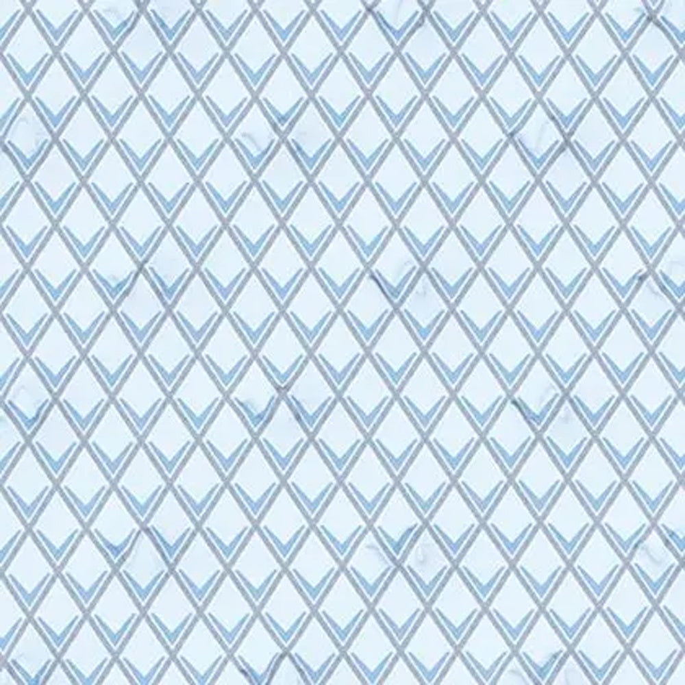 Dyni Plush Queen Mattress, 3-Layer Foam, Blue Stretch Knit Fabric 15 Inch-BM352919