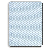 Dyni Firm Queen Mattress, 3-Layer Foam, Blue Stretch Knit Fabric 14 Inch-BM352920