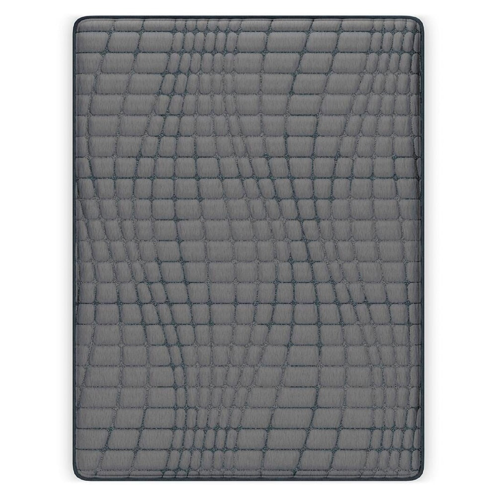 Garry Hybrid Queen Mattress with Gel Memory Foam, Gray Fabric 12 Inch-BM352922