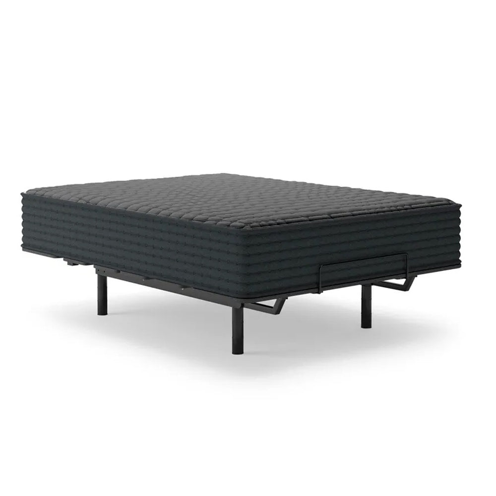 Garry Hybrid Queen Mattress with Gel Memory Foam, Gray Fabric 12 Inch-BM352922