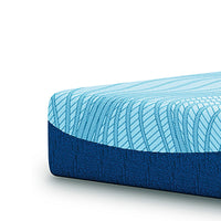 Ammy California King Mattress, Firm Support, Memory Foam, Blue 10 Inch-BM352926