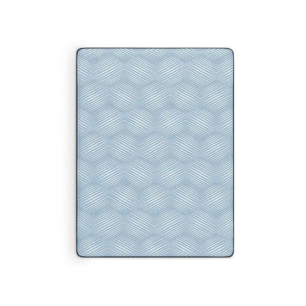 Ammy Hybrid King Mattress, Edge Design, Blue Flame Retardant Polyester 10 Inch-BM352945
